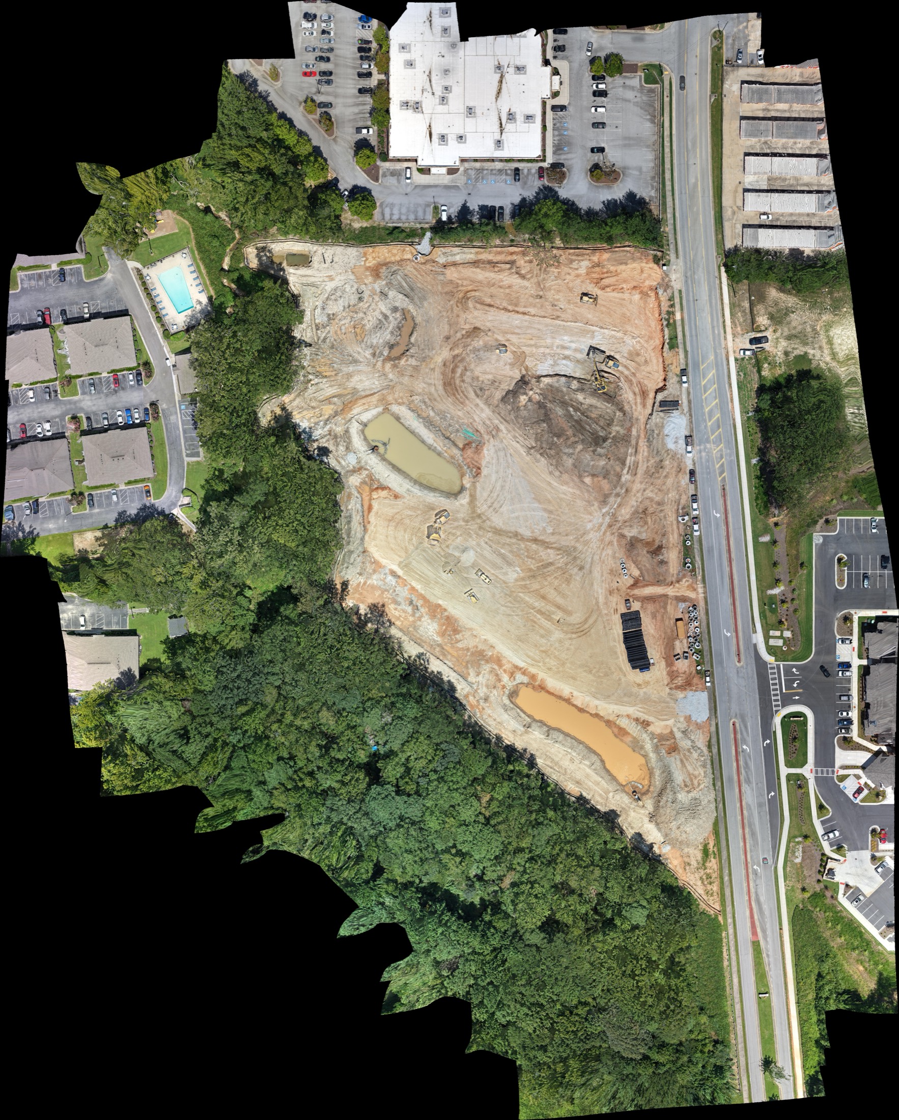 New development aerial